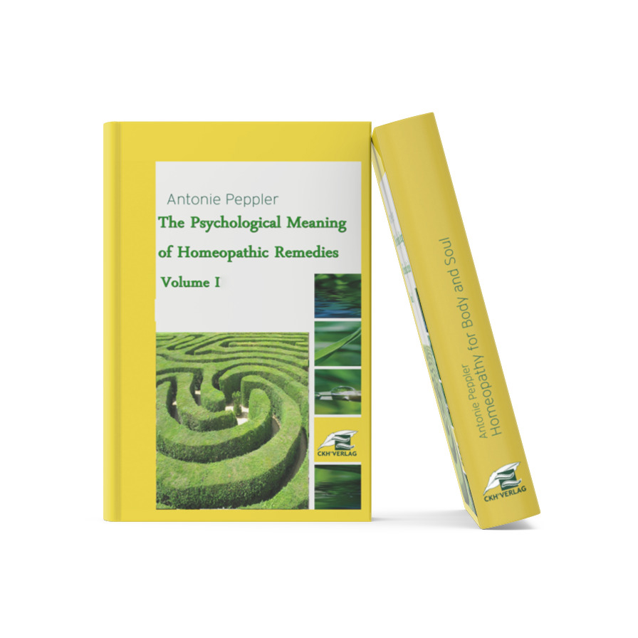 The Psychological Meaning of Homeopathic Remedies book by Antonie Peppler mockup